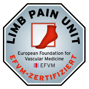 LIMB PAIN UNIT EFVM Programm zur Etablierung von Beinschmerzambulanzen in enger Kooperation mit Kardiologen, Gefäßchirurgen, Angiologen
